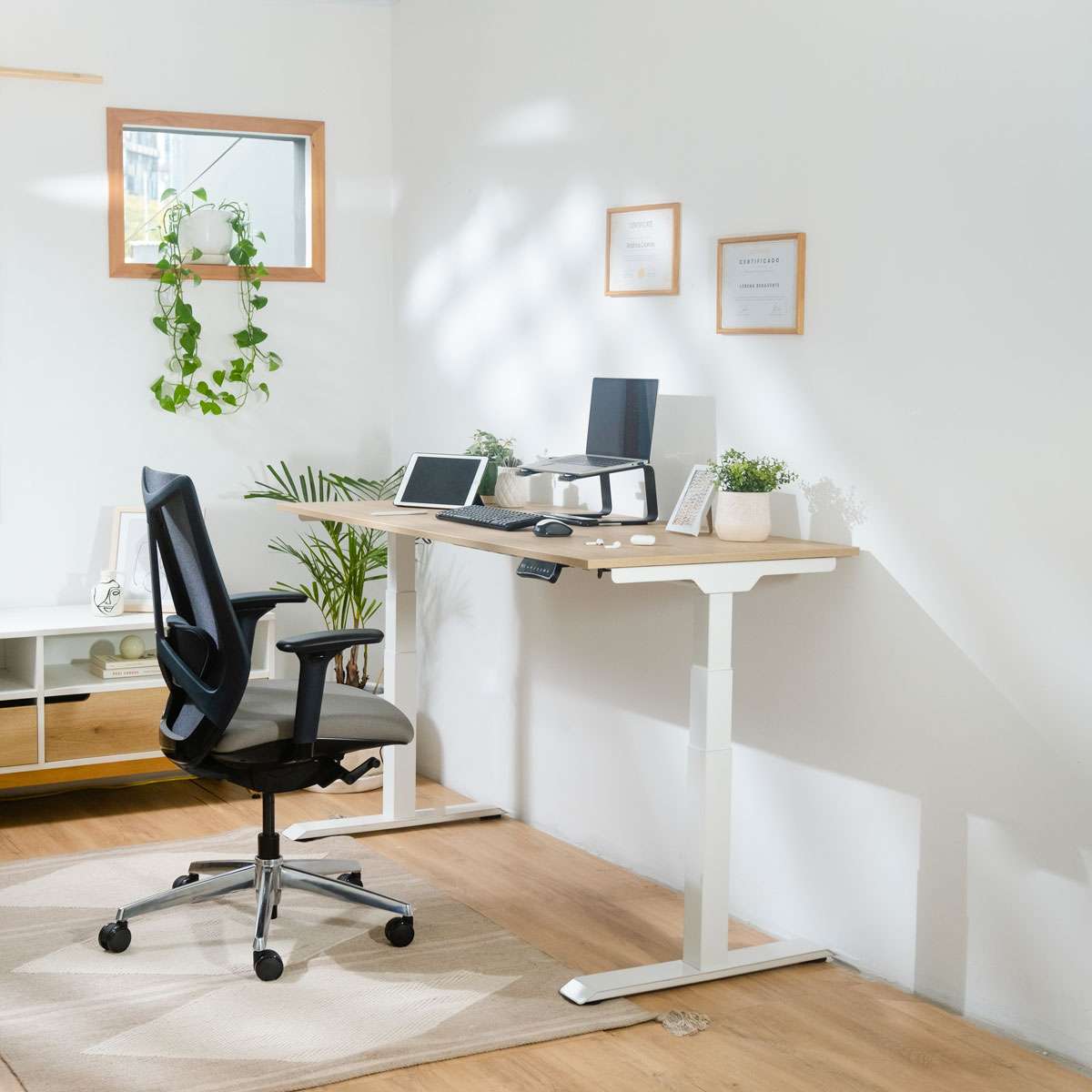 Sit&Stand-37 Sit and Stand escritorio de altura regulable