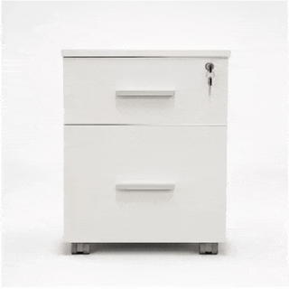Gif Cajonera Blanca Tirador cajonera de melamina