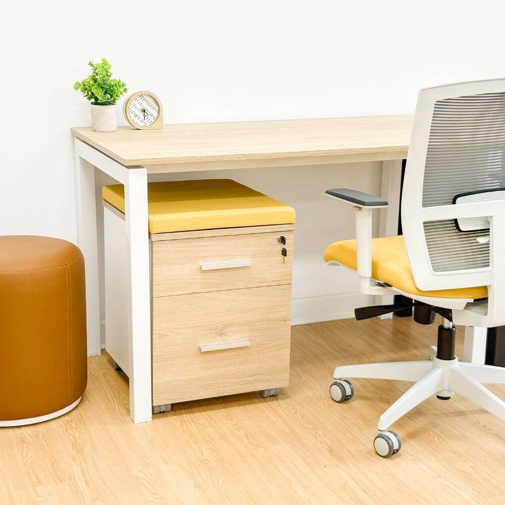 Cajonera movil sin tirador - Ambientada 3