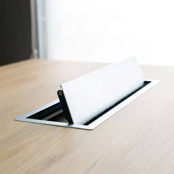 Tapa pasacables doble – 5 Tapa pasacables doble | Conectividad VISSO