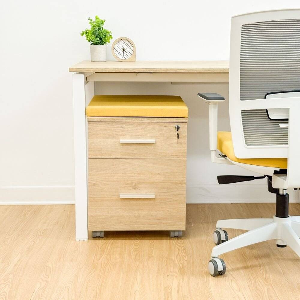 Cajonera movil sin tirador - Ambientada 2