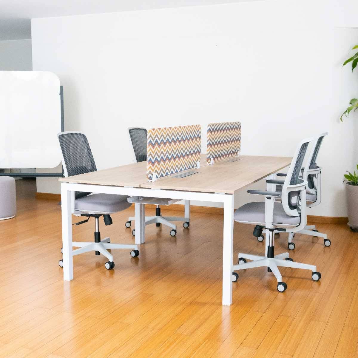 Bench 1 Bench Quadra | Escritorios Modulares Bench VISSO | Escritorios compartidos escritorio para pequeña empresa