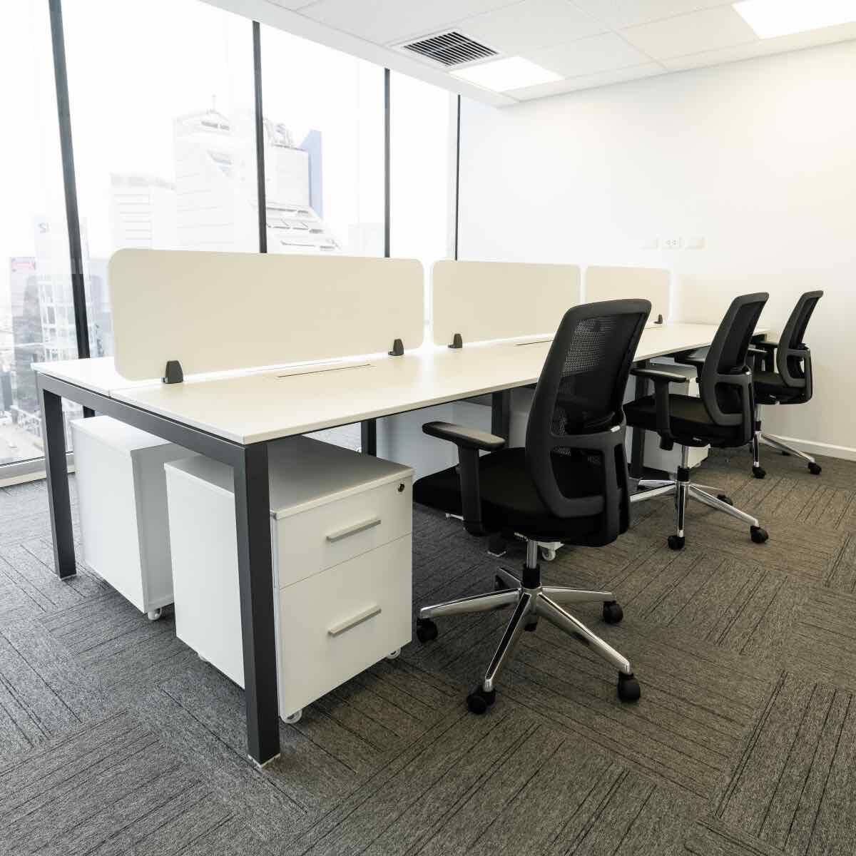 Bench1 6p Escritorios compartidos bench | VISSO