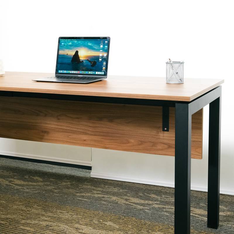 Escritorio en L Quadra – 3 Escritorio en L Quadra | Escritorio en L con cajones | Visso