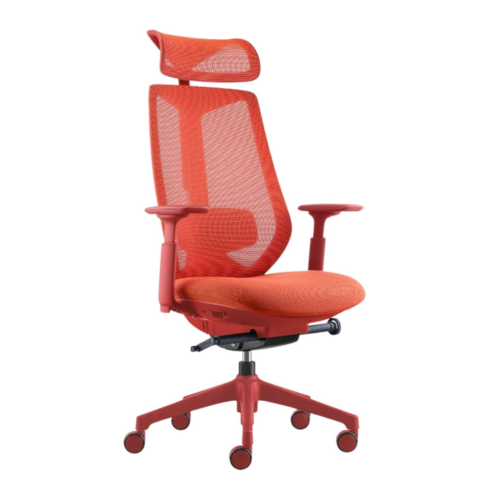 11 Silla Titan Roja | Silla ergonómica roja | VISSO