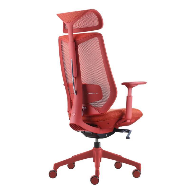 12 Silla Titan Roja | Silla ergonómica roja | VISSO