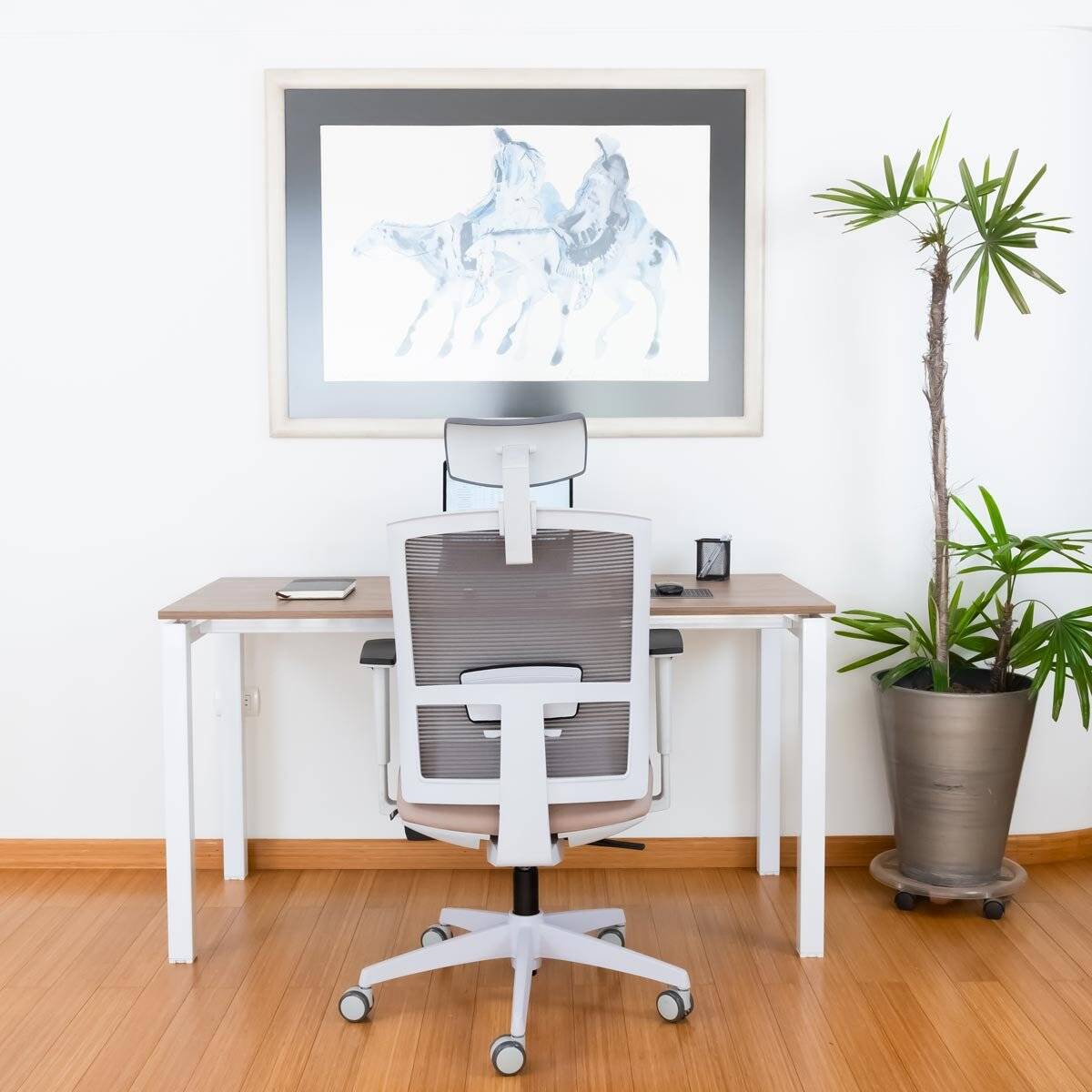 Escritorio-Quadra-Blanco-2 Escritorio Quadra | Escritorios VISSO | El escritorio y la silla