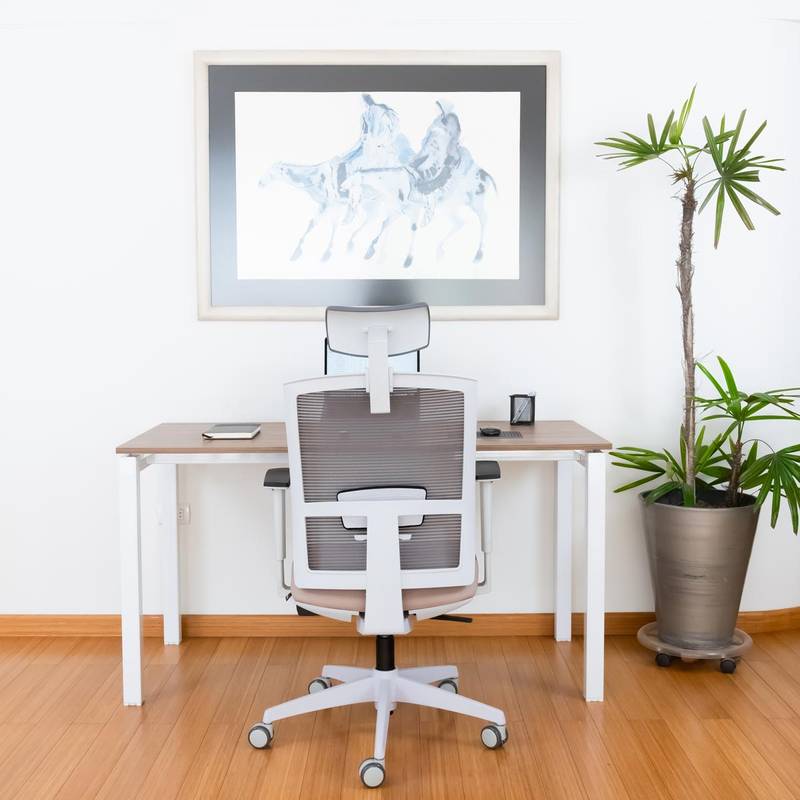 Escritorio-Quadra-Blanco-2 Escritorio Quadra | Escritorios VISSO | El escritorio y la silla