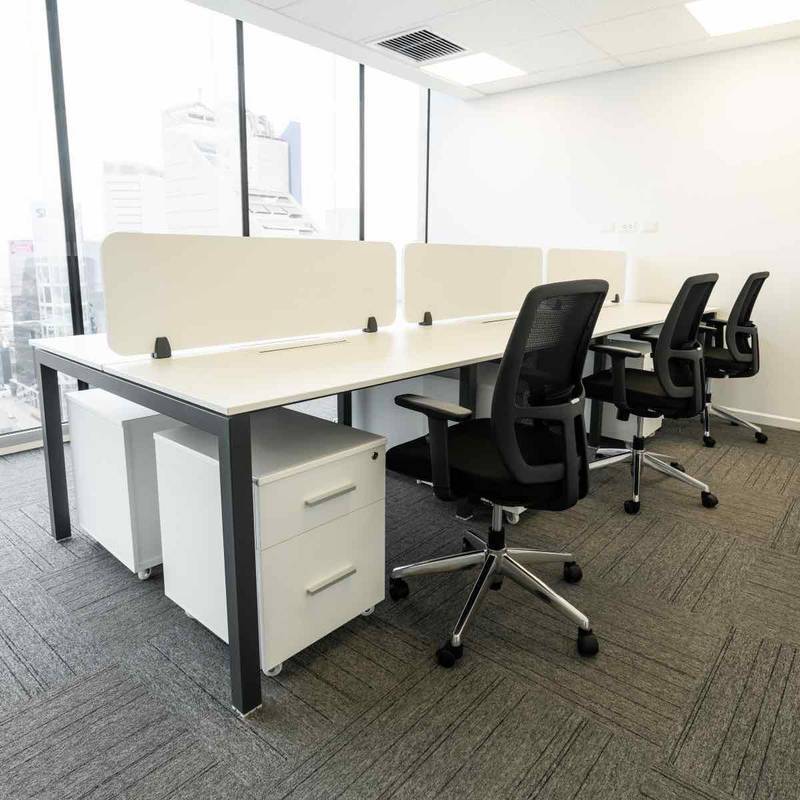 Bench1 6p Escritorios compartidos bench | VISSO